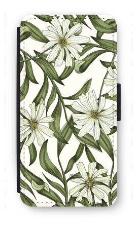 White flower pattern