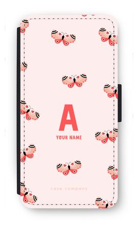 Rosy Butterflies Monogram