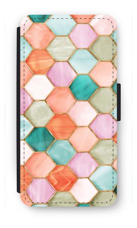 Hexagons in stained glass