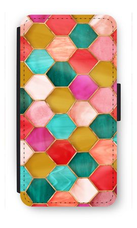 Hexagons in stained glass