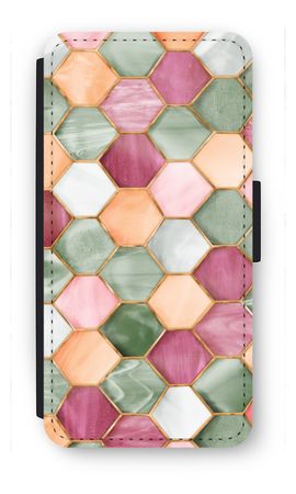 Hexagons in stained glass