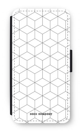 Cubes black and white