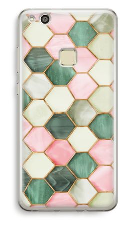 Hexagons in stained glass