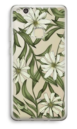 White flower pattern