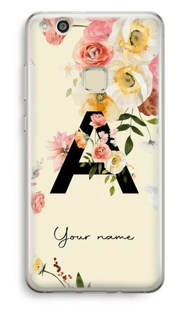 Flirty Flowers Monogram