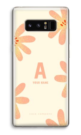 Peach Blossom Monogram