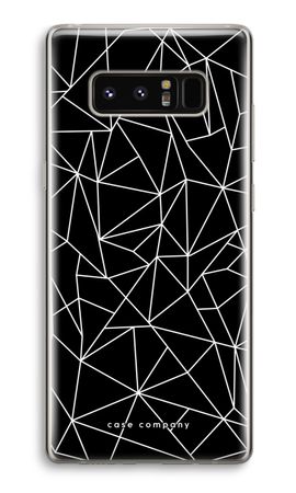 Geometric lines white