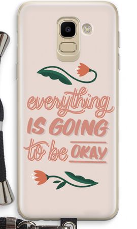 Optimistic flower girl