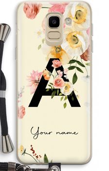 Flirty Flowers Monogram