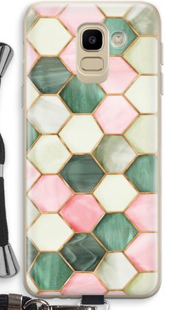 Hexagons in stained glass