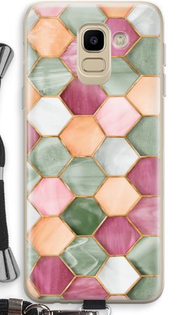 Hexagons in stained glass