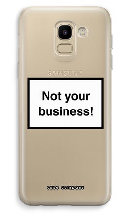 Not your business