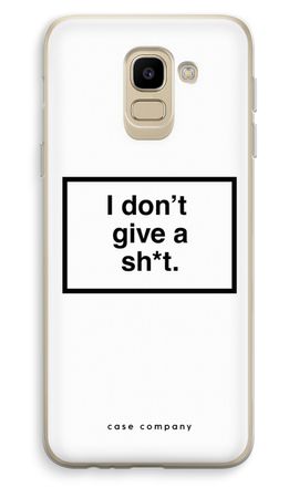 Don't give a shit