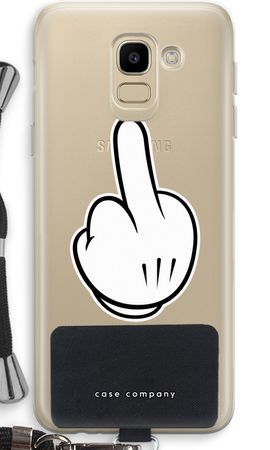 Middle finger white
