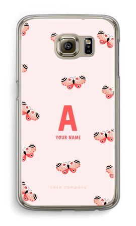 Rosy Butterflies Monogram