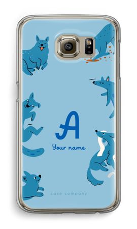 Playful Dogs Monogram