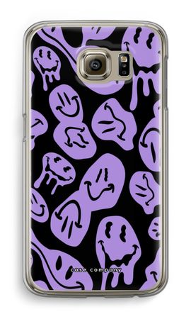 Melting Smiley - Purple