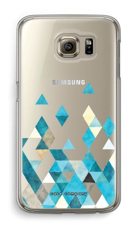 Coloured triangles blue