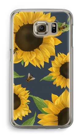Sunflower and bees