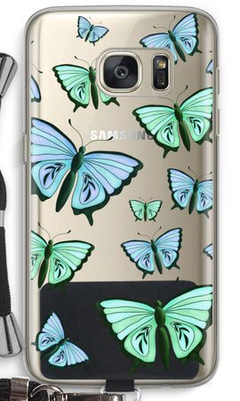 Blue & Green Butterflies