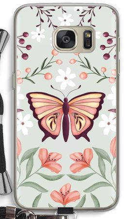 Butterfly in a floral world