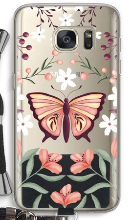 Butterfly in a floral world