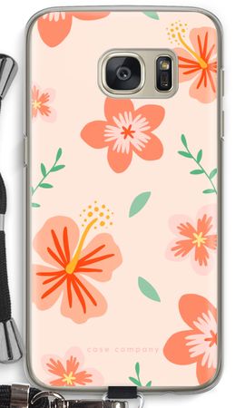 Tropical Pink Flowers