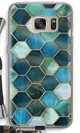 Hexagons in stained glass