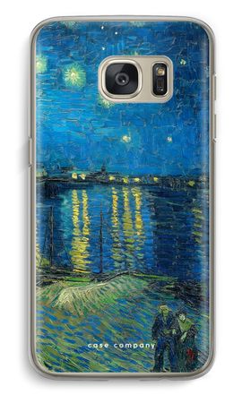 Sternennacht über der Rhône