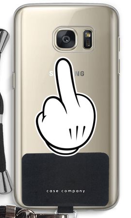 Middle finger white