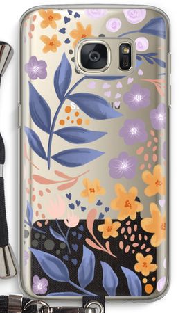 Flowers with blue leaves