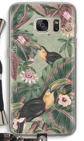 Tropical jungle toucan