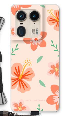 Tropical Pink Flowers