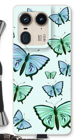 Blue & Green Butterflies