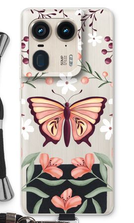 Butterfly in a floral world
