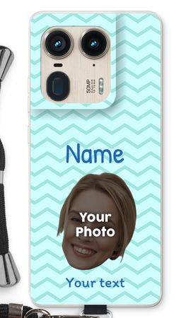 Personalized Face - Stripes Pattern