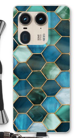 Hexagons in stained glass