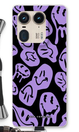 Melting Smiley - Purple