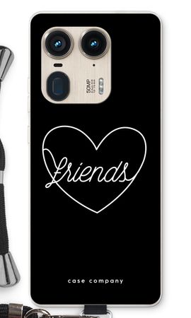 Friends heart black