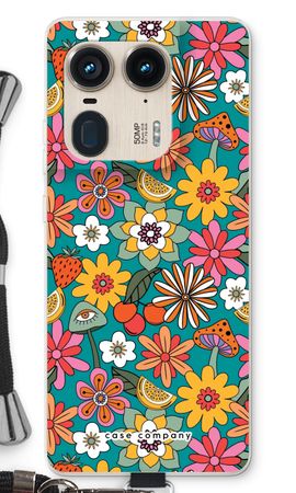 Retro Flowers N°2 - Blue