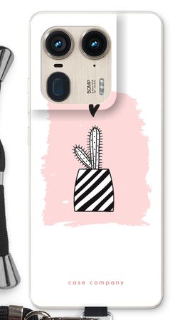 Black and white cactus