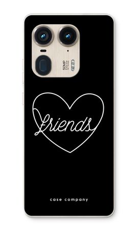 Friends heart black