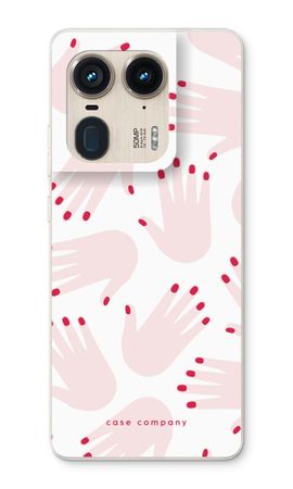 Hands pink