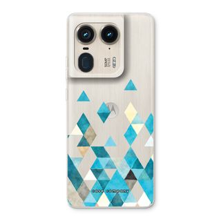 Coloured triangles blue