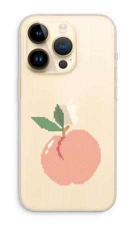 Stitched Peach