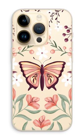 Butterfly in a floral world