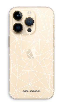 Geometric lines white