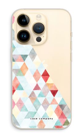 Coloured triangles pastel