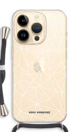 Geometric lines white