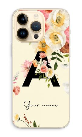 Flirty Flowers Monogram